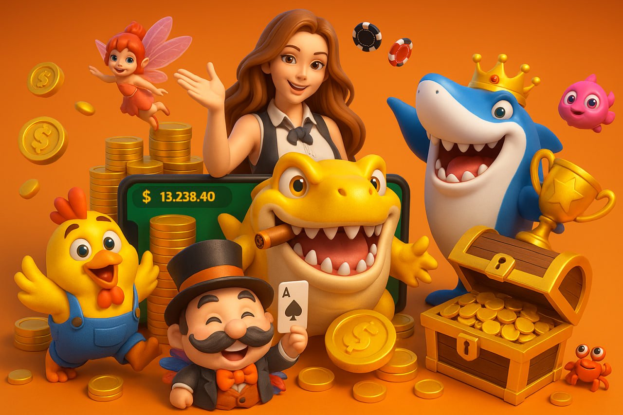 Pemain menikmati hiburan slot online dengan visual neon yang keren di perangkat mobile