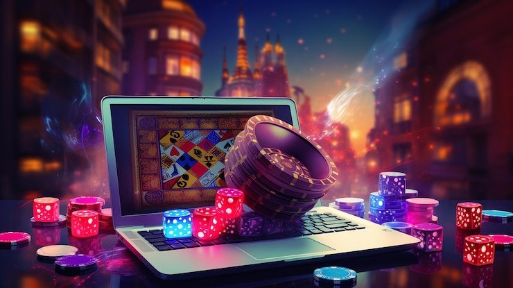 Sesi permainan live casino dengan dealer profesional dan pemain yang menikmati hiburan virtual